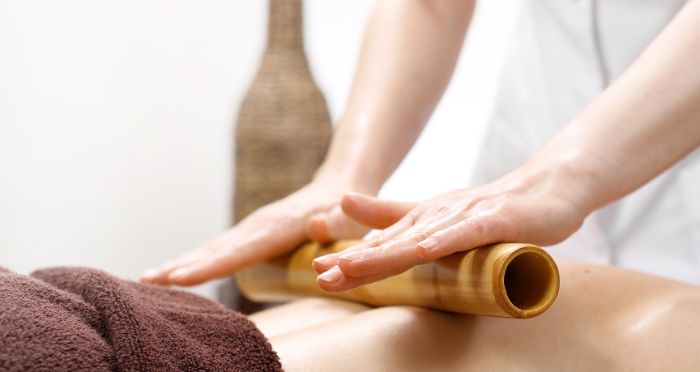 Bamboo massage, Thai, Oil, candle, body wash